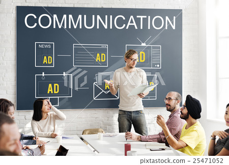 Communication Connection Social Media Technology Concept Communication Connection Social Media Technology Concept 25471052