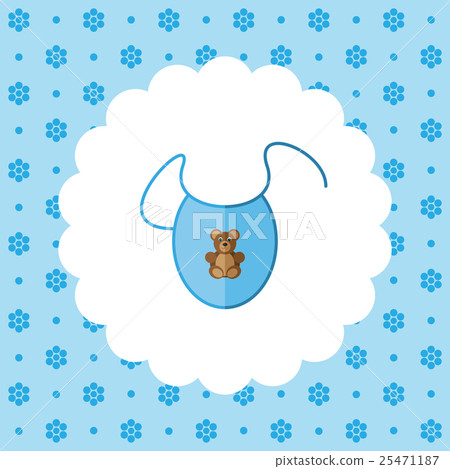 Bib. Newborn clothes. 25471187