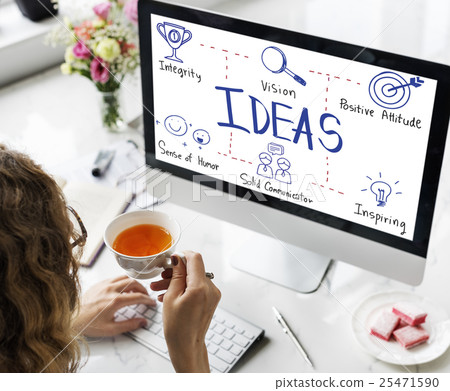 Ideas Vision Icon Illustrations Concept 25471590