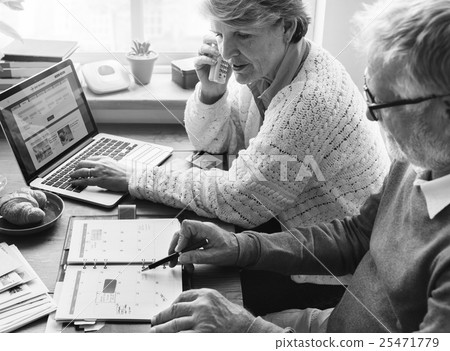 Retirement Senior Couple Lifestyle Living Concept Retirement Senior Couple Lifestyle Living Concept 25471779