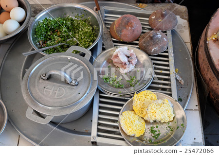 Vietnamese street food, banh can Vietnamese street food, banh can 25472066