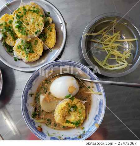 Vietnamese street food, banh can Vietnamese street food, banh can 25472067