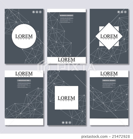 Vector brochure template, flyer, cover magazine in 25472928