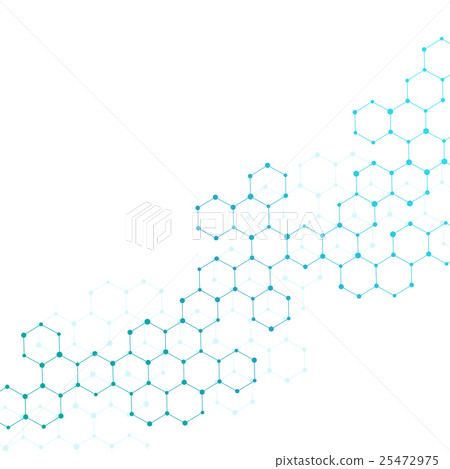Structure molecule of DNA and neurons. Abstract 25472975