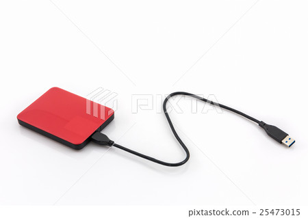 External hard drive for backup. External hard drive for backup. 25473015