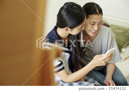 Mother and daughter image 25474132