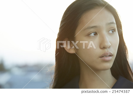 School girls high school portrait 25474387