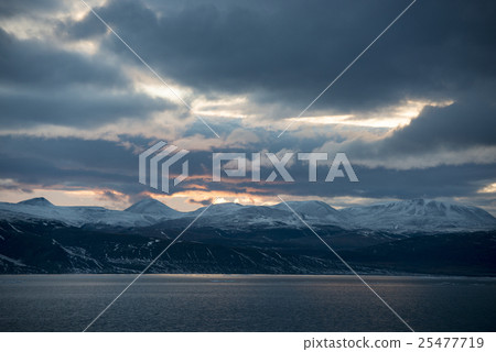 Sunset in Greenland 25477719