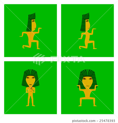assembly flat illustration mummy halloween monster assembly flat illustration mummy halloween monster 25478393
