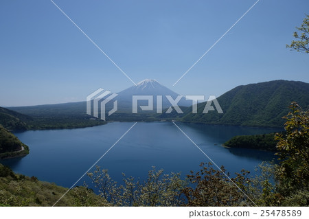 Mt. Fuji from Lake Motosu 25478589