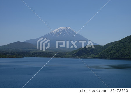 Mt. Fuji from Lake Motosu 25478590