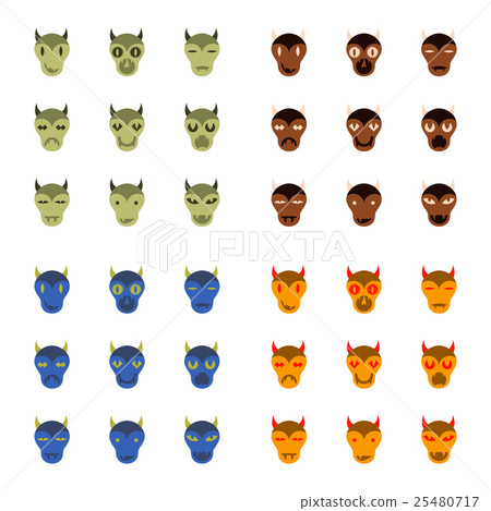 assembly flat icons halloween monster assembly flat icons halloween monster 25480717