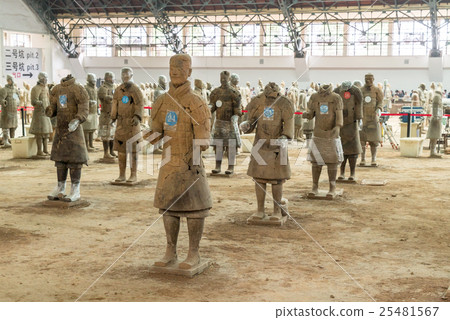 Xian China Terra Cotta Warriors Xian China Terra Cotta Warriors 25481567