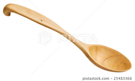 traditional wooden spoon carved from maple wood traditional wooden spoon carved from maple wood 25483368