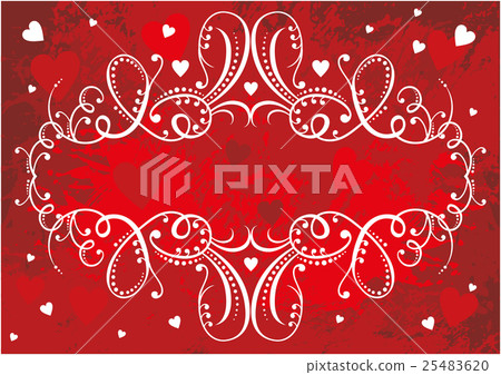 Decorative frame with pattern Decorative frame with pattern 25483620