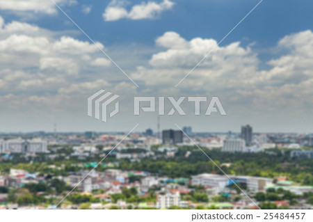 Bangkok, Thailand aerial view with skyline 25484457
