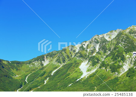 Natsuyama and blue sky in Nagano [Tateyama Kurobe Alpine Route] 25485138