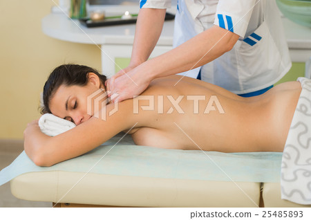 health, beauty, resort and relaxation concept - 25485893