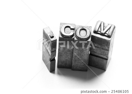 Internet www website by letterpress 25486105