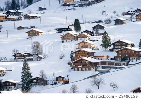 Swiss mountain, Jungfrau, Switzerland, ski resort 25486159