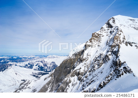 Swiss mountain, Jungfrau, Switzerland, ski resort 25486171