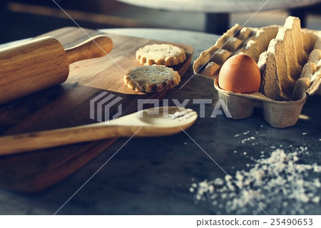 Bakery Equipment Cooking Preparation Tools Concept Bakery Equipment Cooking Preparation Tools Concept 25490653