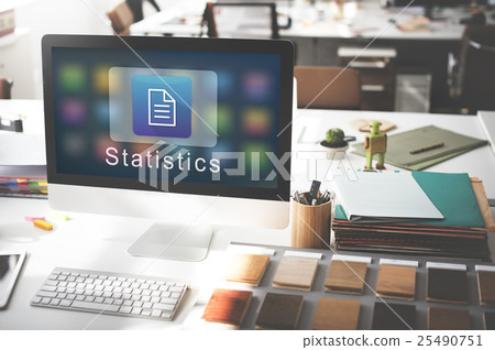 Business Organization Application Page Icon Concept 25490751