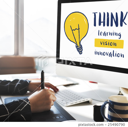 Creative Think Invention Inspiration Concept 25490790