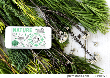 Ecology Friendly Energy Environment Sustainable Concept 25490975