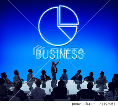 Pie Chart Diagram Graphic Icon Finance Concept Pie Chart Diagram Graphic Icon Finance Concept 25492061