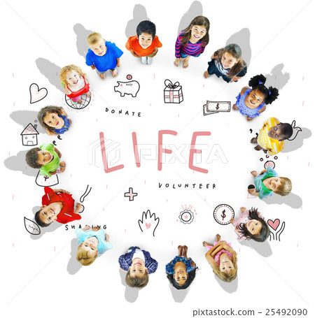 Life Donations Charity Foundation Support Concept Life Donations Charity Foundation Support Concept 25492090