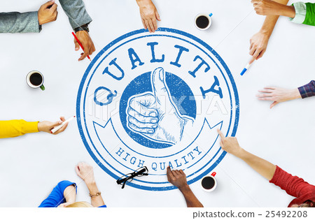 High Quality Guarantee Badge Logo Premium Concept 25492208