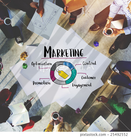 Promotion Product Strategy Marketing Concept Promotion Product Strategy Marketing Concept 25492552