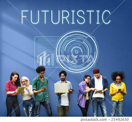 Technology Digital Innovation Futuristic Advanced Concept 25492630