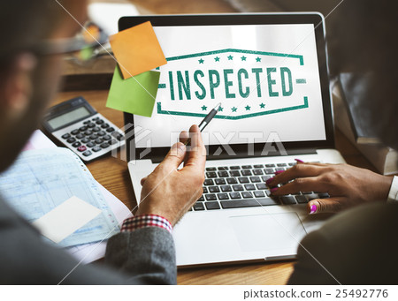 Classified Inspected Inspection Pass Status Concept 25492776