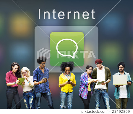 Application Connection Digital Internet Graphic Concept 25492809