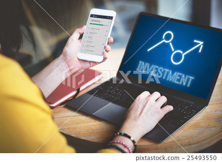 Finance Rise Profit Opportunities Economics Business Concept 25493550