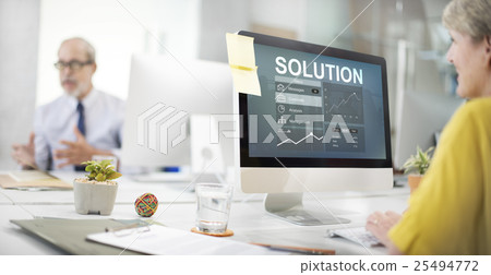 Advertising Analysis Branding Strategy Concept 25494772