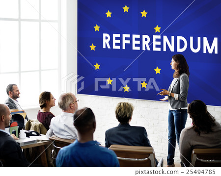 Britain EU Brexit Referendum Concept 25494785