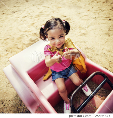 Brother Sister Playing Happiness Cheerful Concept 25494873