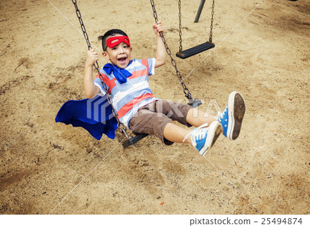 Brother Sister Playing Happiness Cheerful Concept Brother Sister Playing Happiness Cheerful Concept 25494874