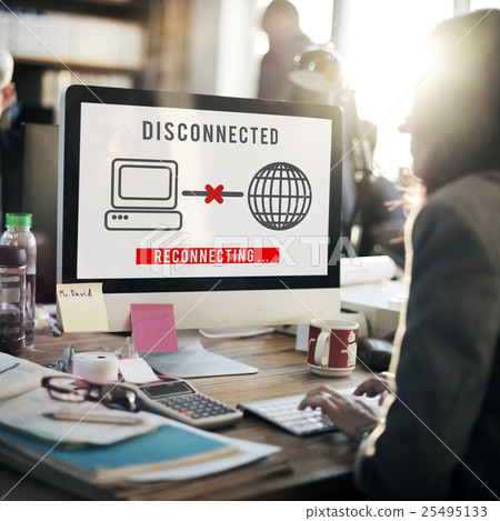Disconnected Disconnect Error Inaccessible Concept Disconnected Disconnect Error Inaccessible Concept 25495133