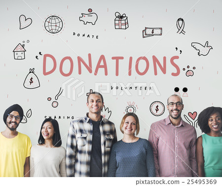 Donations Charity Foundation Support Concept 25495369