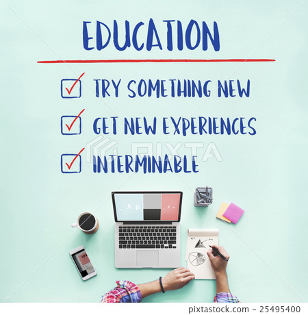 Education Try Something New Development Concept Education Try Something New Development Concept 25495400