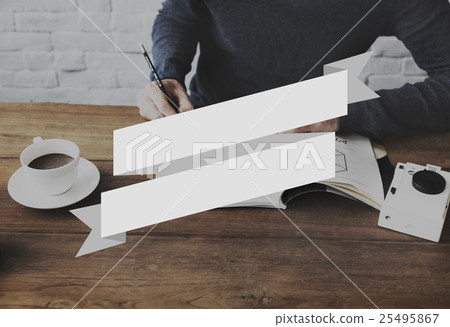 Banner Badge Label Blank Copy Space Concept Banner Badge Label Blank Copy Space Concept 25495867
