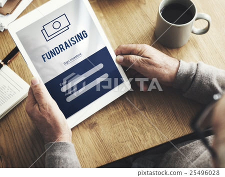 Fundraising Capital Donation Funds Support Concept 25496028