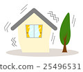 Earthquake and housing and trees 25496531