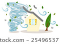 Tornado and housing and tree 25496537
