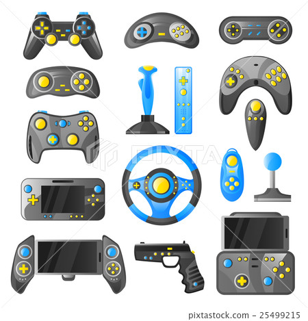 Game Gadget Decorative Icons Collection 25499215
