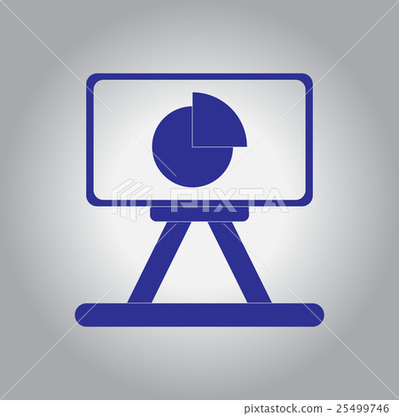 Vector illustration in flat design of Business pie Vector illustration in flat design of Business pie 25499746